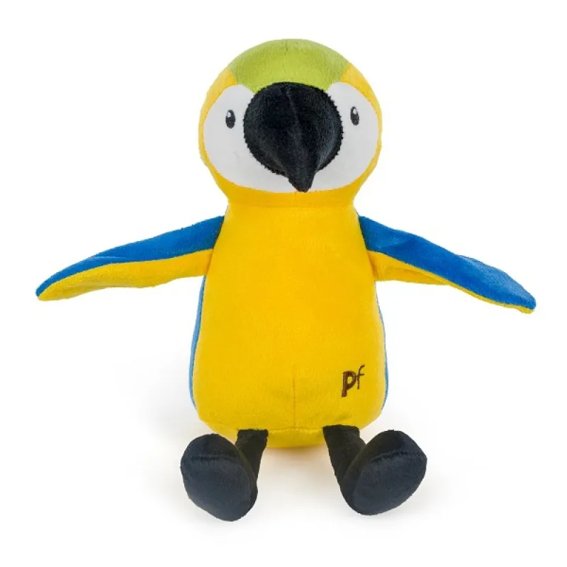 PetFace Planet Percy Parrot Plush Dog Toy-1