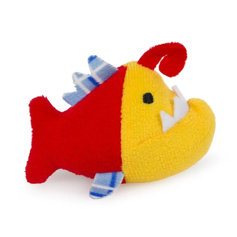 PetFace Parker Piranha Plush Cat Toy-1