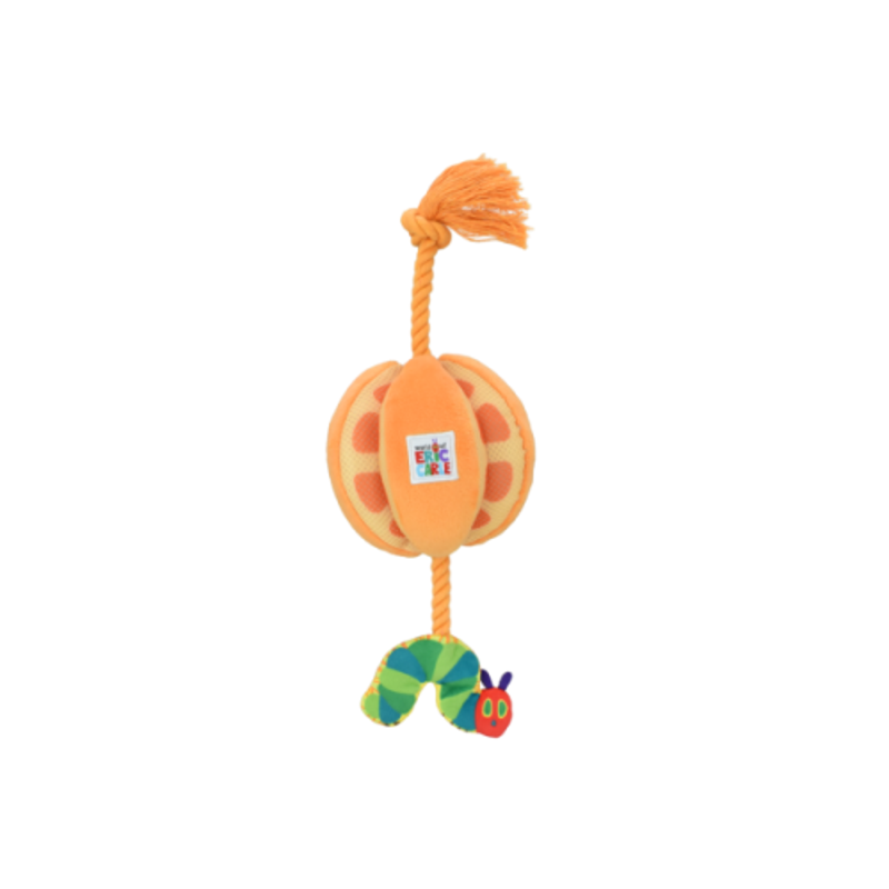 Happy Pet Very Hungry Caterpillar Orange Rope Tug