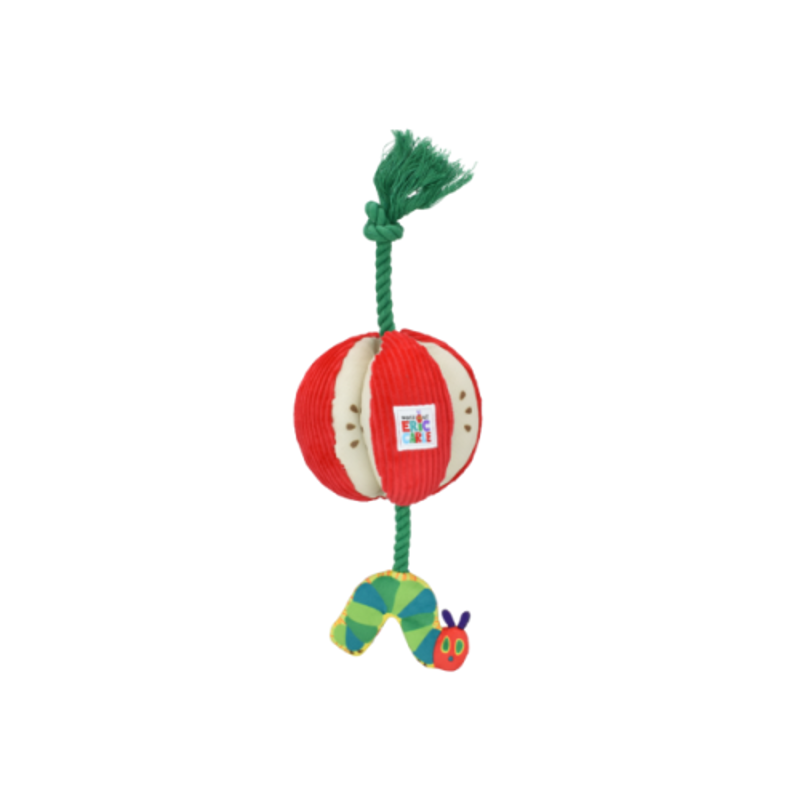 Happy Pet Very Hungry Caterpillar Apple Rope Tug
