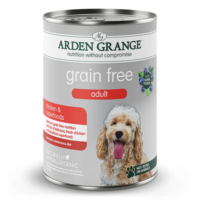Arden Grange Grain Free Chicken and Superfoods 395g