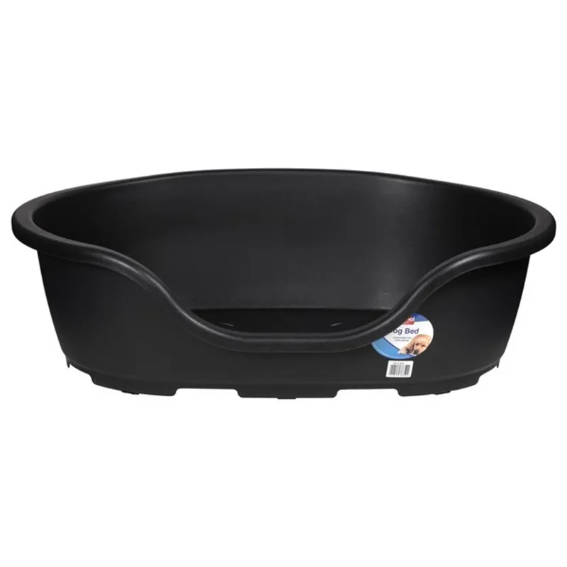 Animal Instincts Plastic Pet Bed Dark Grey
