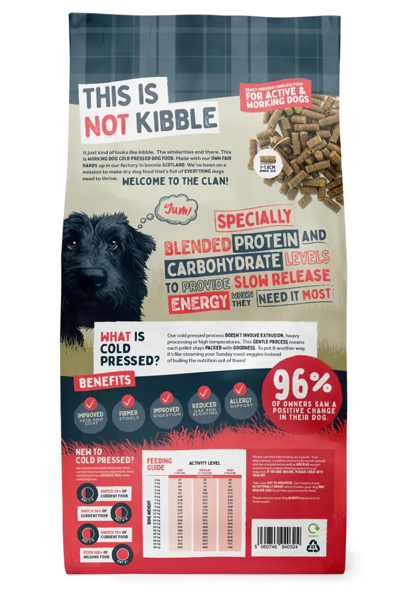 Wilsons Working Cold Pressed Beef 15kg-1