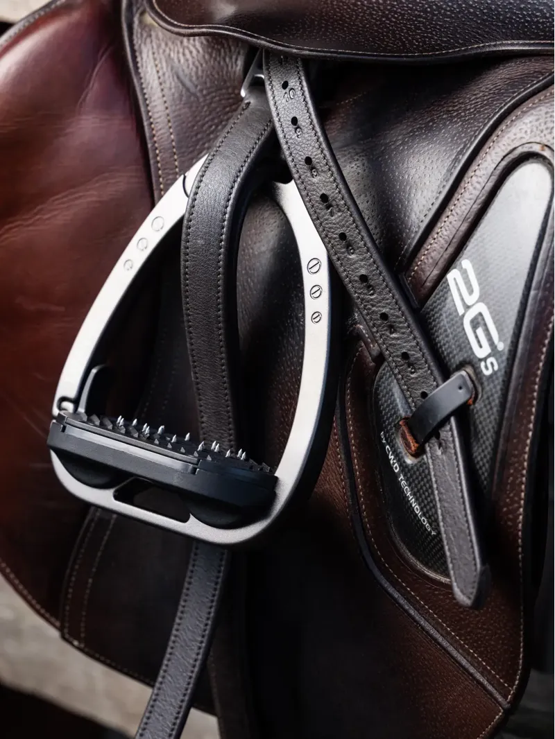 LeMieux Arika Stirrup Leather Brown