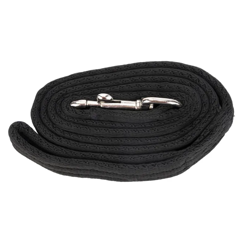 Cushion Web Lead Rein BLACK 1.8 metres