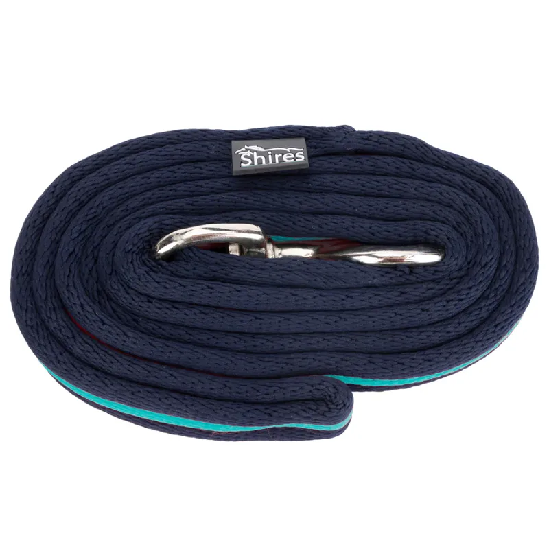 Cushion Web Lead Rein NAVY/CAMBRIDGE 1.8 metres