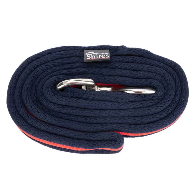 Cushion Web Lead Rein NAVY/Red 1.8 metres