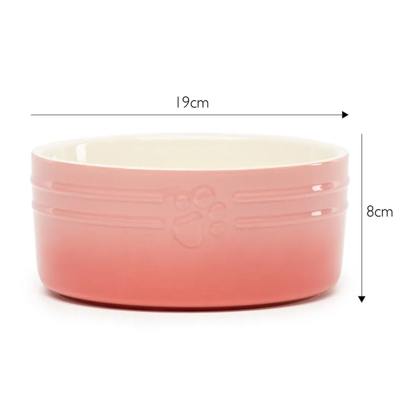 Scruffs Ombre Food Bowl Pink-3