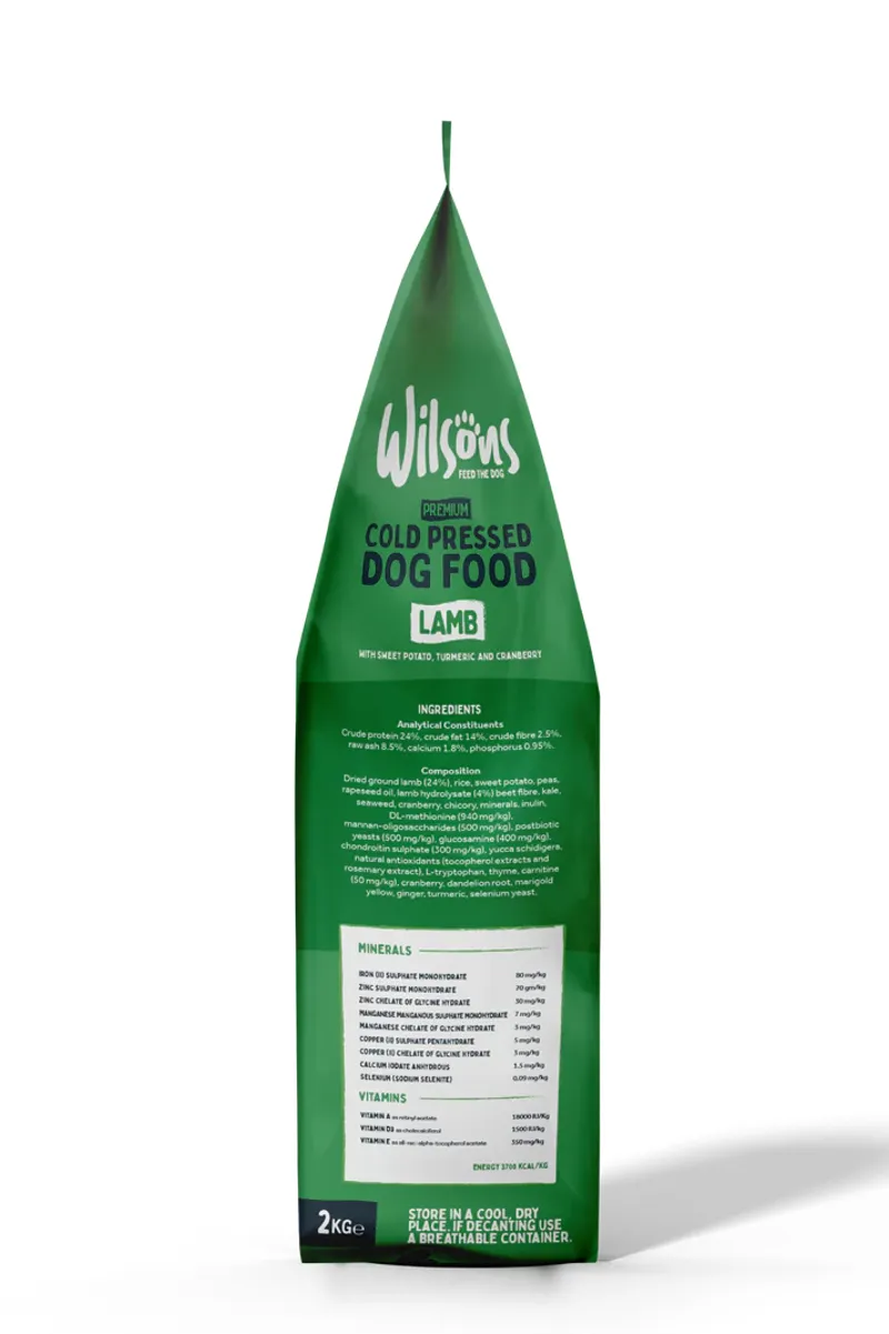 Wilsons Premium British Cold Pressed Lamb 2kg-2
