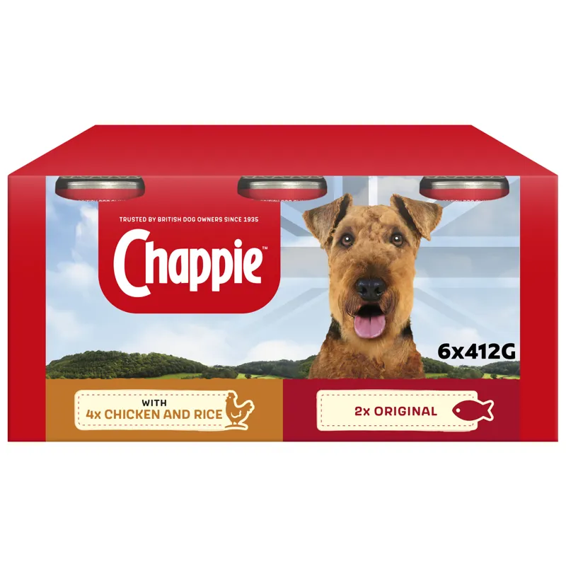 Chappie Can Favourites 6 x 412g