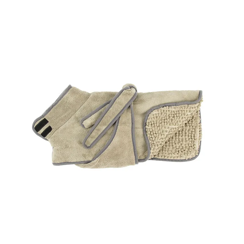 Scruffs Expedition Deluxe Noodle and Microfibre Drying Robe Khaki Green
