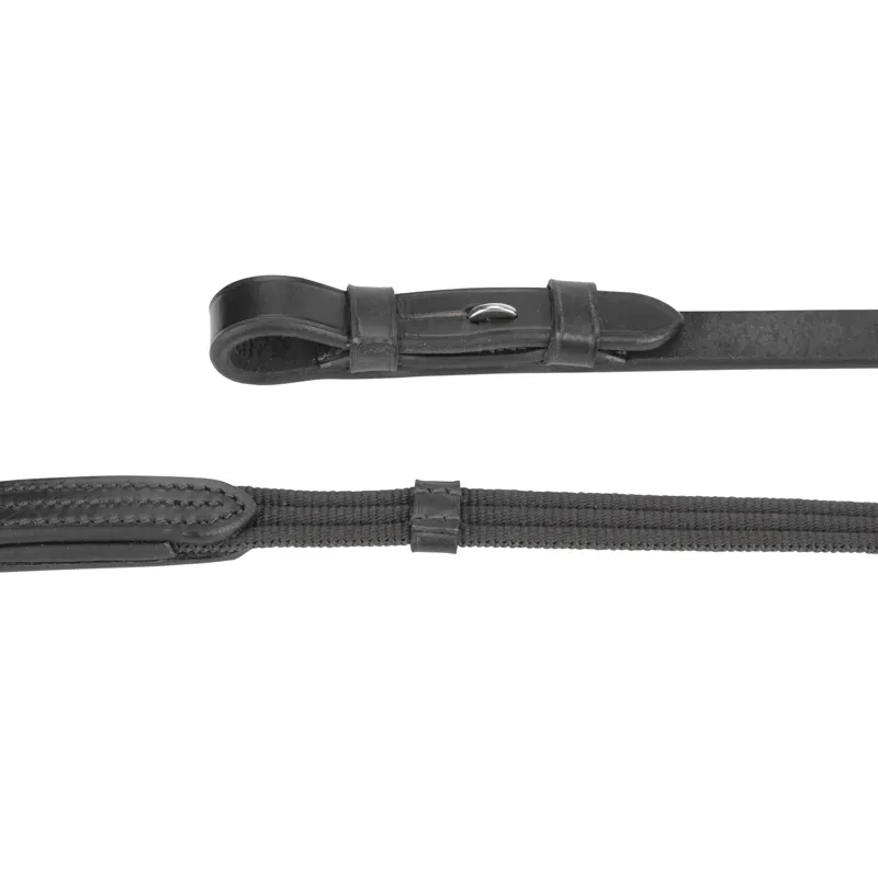 Velociti GARA Continental Web Reins BLACK 48 x 5/8
