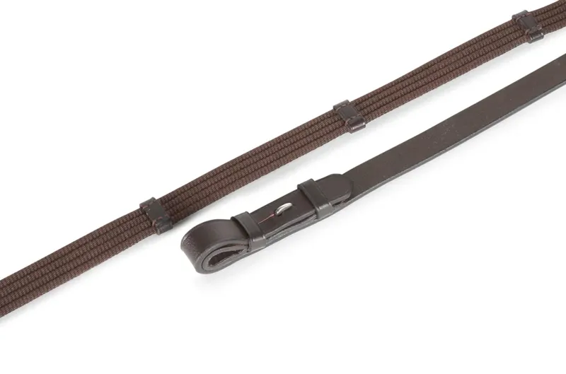 Velociti GARA Continental Web Reins HAVANA 54 inch