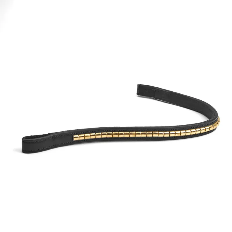 Velociti Rapida Clincher Browband BLACK/BRASS