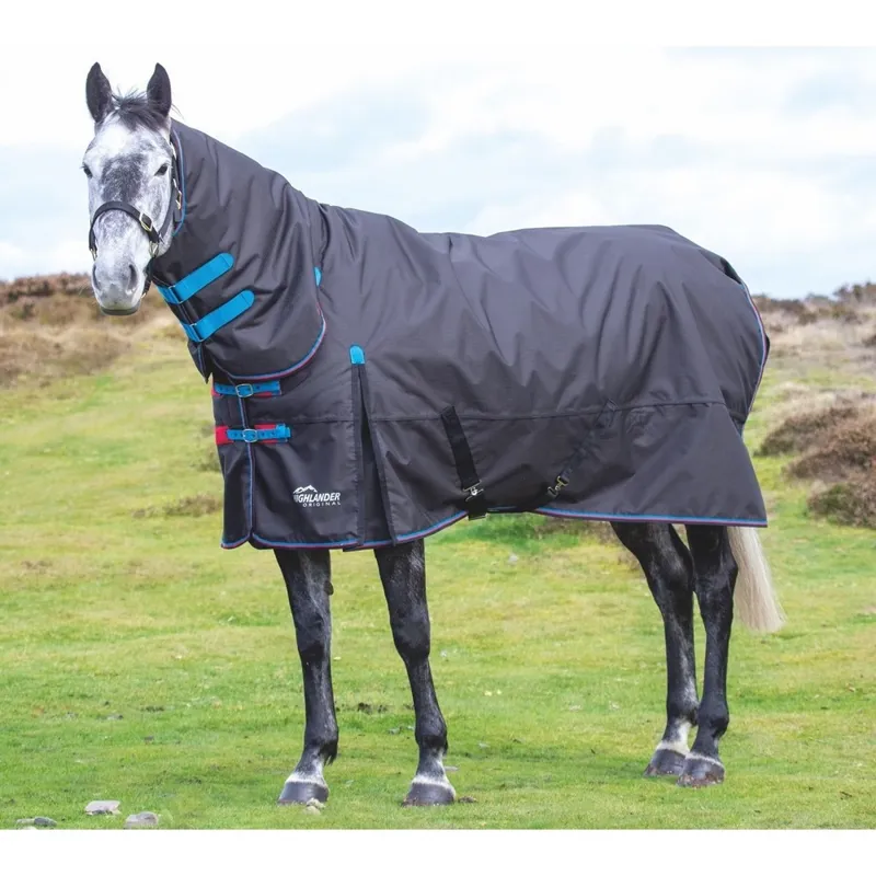 Highlander Original Turnout Combo 200g Rug in Black