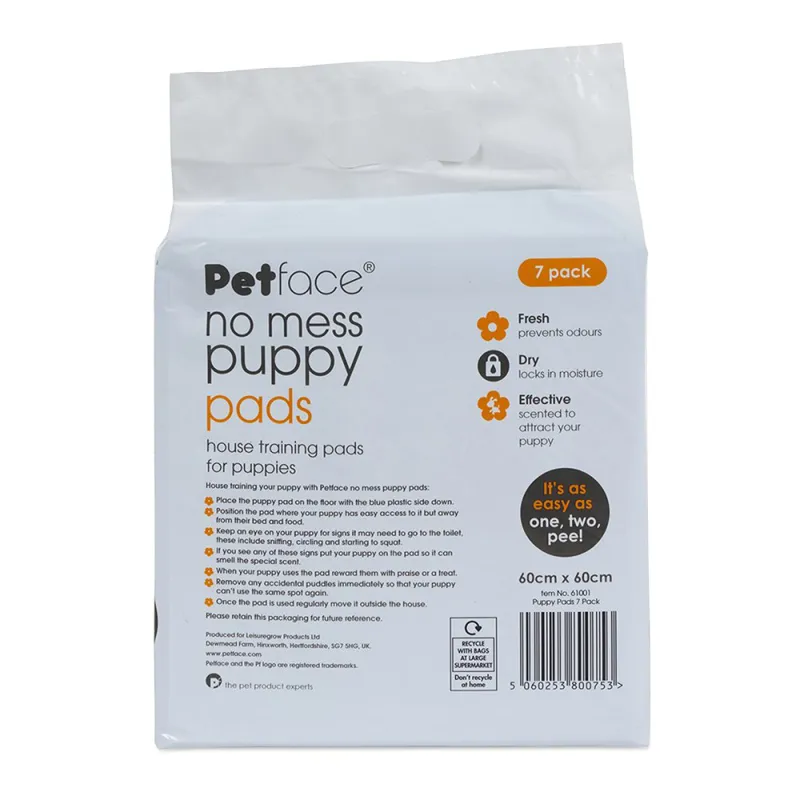 Petface No Mess Puppy Pads 7 Pack-2