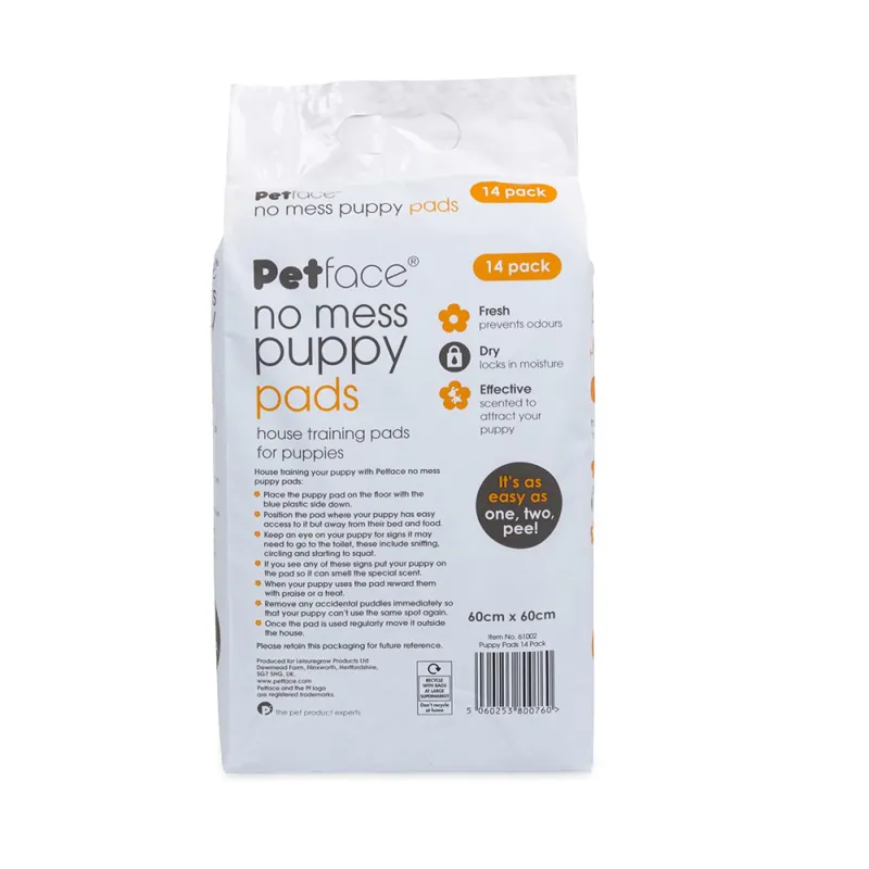 Petface No Mess Puppy Pads 14 Pack-2