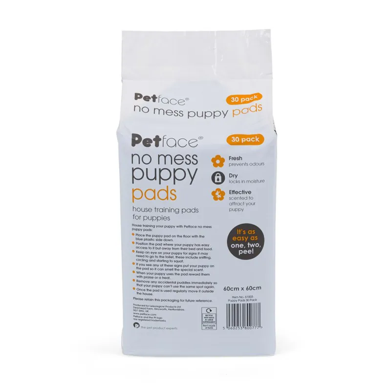 Petface No Mess Puppy Pads 30 Pack-2