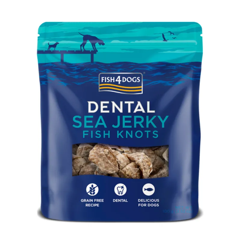 Fish4Dogs Dental Sea Jerky Fish Knots-1