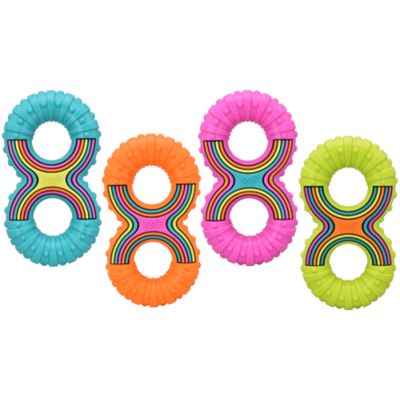Happy Pet Groovers TPR Figure of 8 Dog Toy