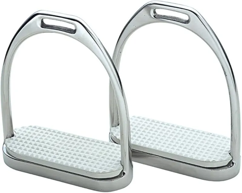 Wessex Stirrup Irons Stainless Steel 4.25' inches