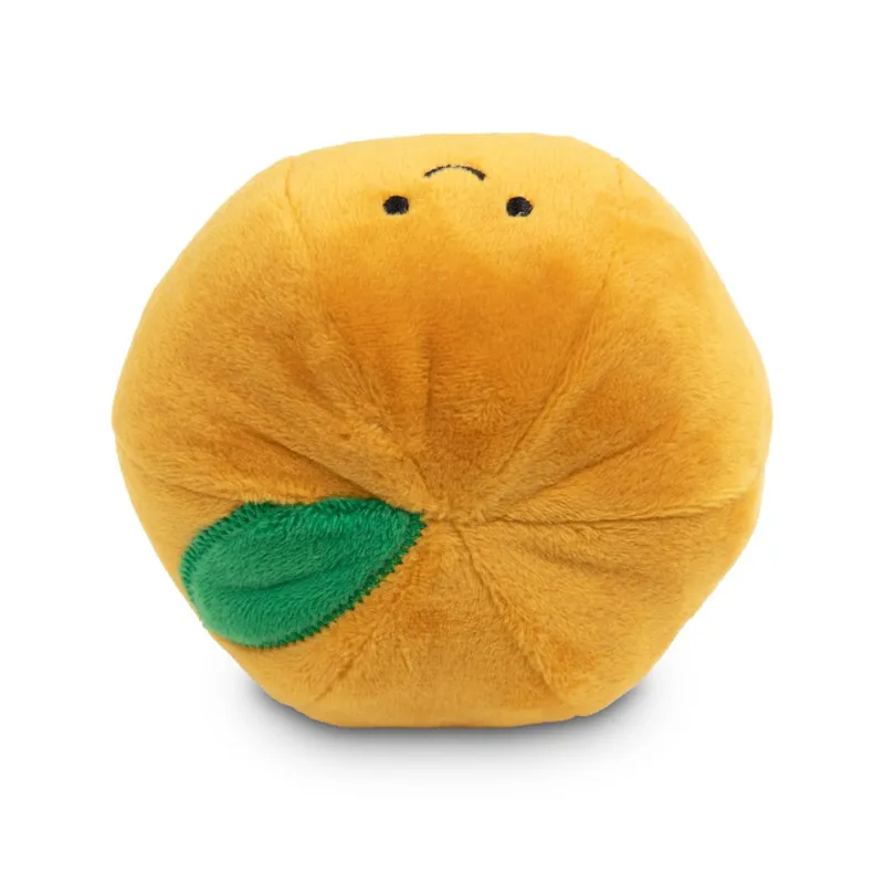 PetFace Foodie Faces Saski Satsuma Plush Dog Toy-1