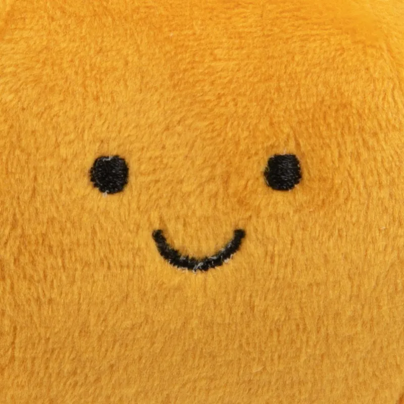 PetFace Foodie Faces Saski Satsuma Plush Dog Toy-2