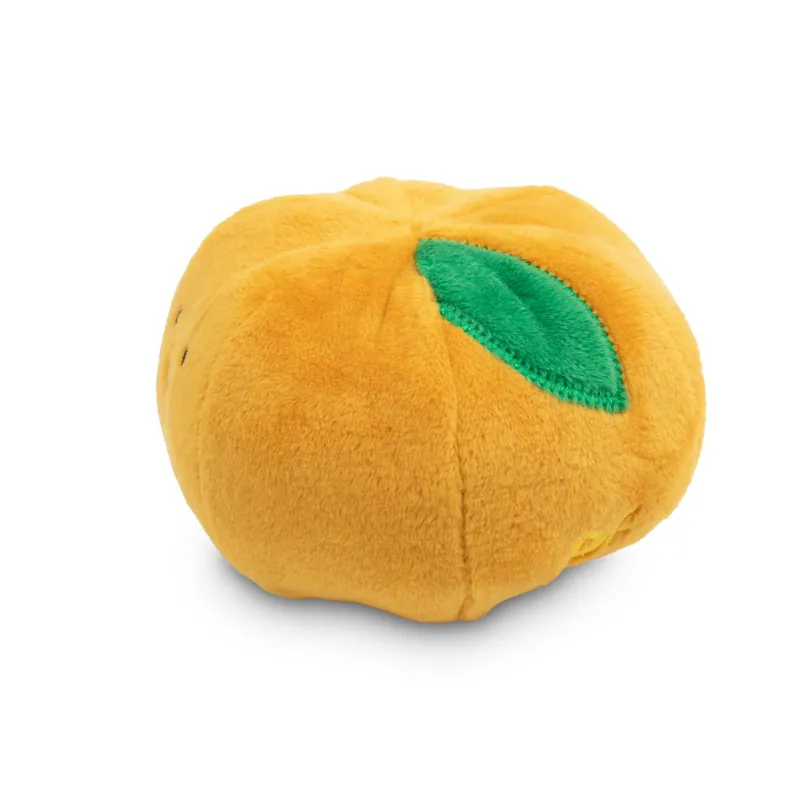PetFace Foodie Faces Saski Satsuma Plush Dog Toy-3