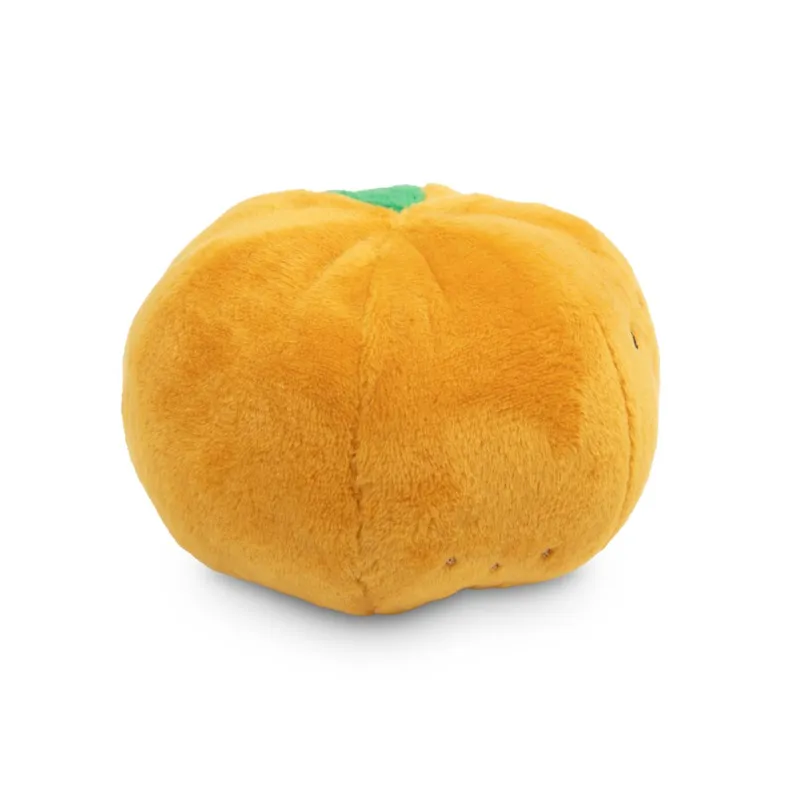PetFace Foodie Faces Saski Satsuma Plush Dog Toy-5