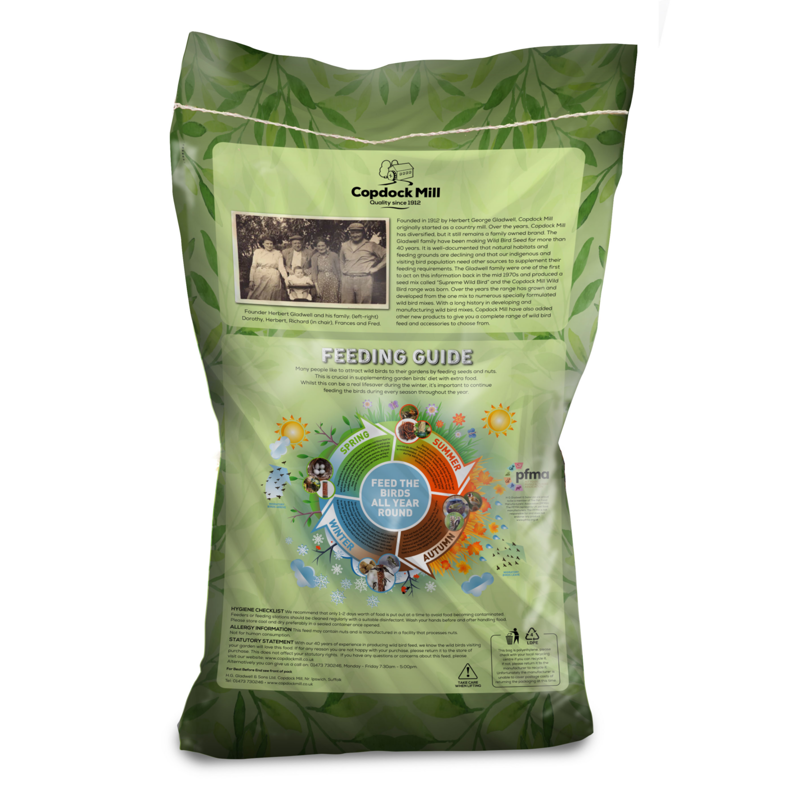 Copdock Mill Black Sunflower Seeds 12.75kg-1