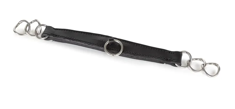 Velociti GARA Leather Curb Chain Black Full