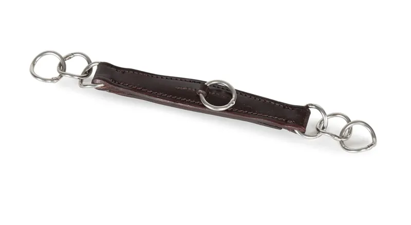 Velociti GARA Leather Curb Chain Havana Cob