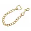 Lead Rein Chain BRASS PLATED 24