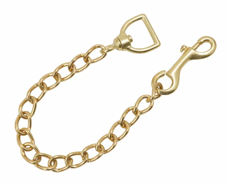 Lead Rein Chain BRASS PLATED 30