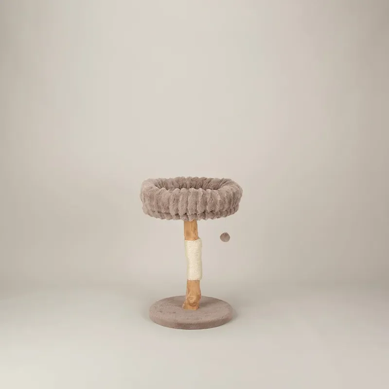 Scruffs Appalachians Cat Scratching Tree Taupe