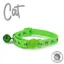 Ancol Reflective Cat Collar Green