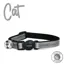 Ancol Gloss Reflective Safety Cat Collar Silver