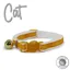 Ancol Reflective Safety Buckle Cat Collar Yellow