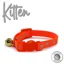 Ancol Hi-Vis Safety Kitten Collar Orange