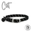 Ancol Softweave Reflective Elastic Cat Collar Black
