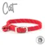 Ancol Softweave Reflective Elastic Cat Collar Red