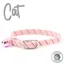 Ancol Softweave Reflective Elastic Cat Collar Pink