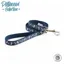 Ancol Reflective Snap Lead Blue Bone 100x1.9cm