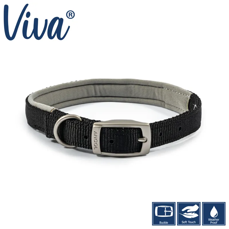 Ancol Viva Padded Collar Black