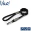 Ancol Viva Reflective Rope Snap Lead Black