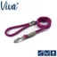 Ancol Viva Reflective Rope Snap Lead Purple
