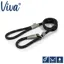 Ancol Viva Reflective Rope Slip Lead Black