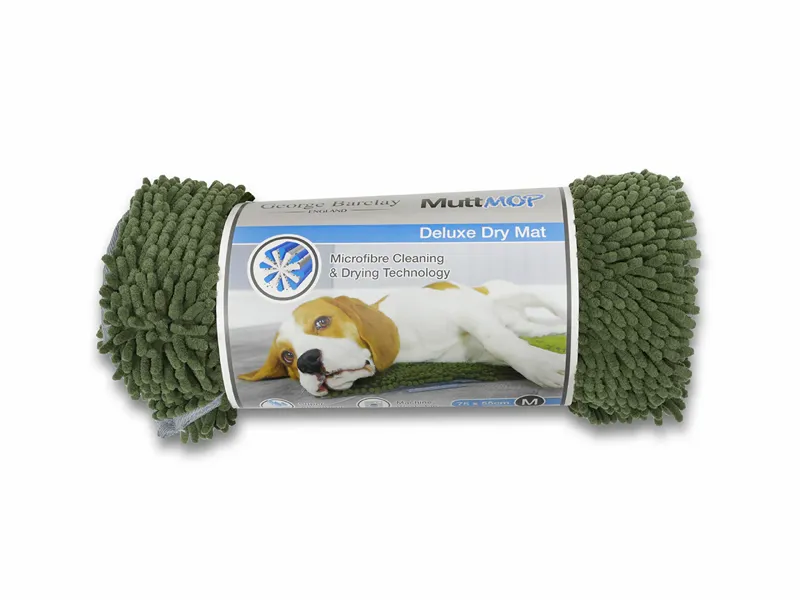 George Barclay MuttMOP Deluxe Dry Mat Olive Medium