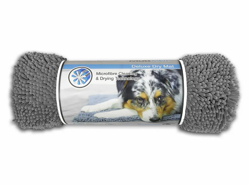 George Barclay MuttMOP Deluxe Dry Mat Grey Large