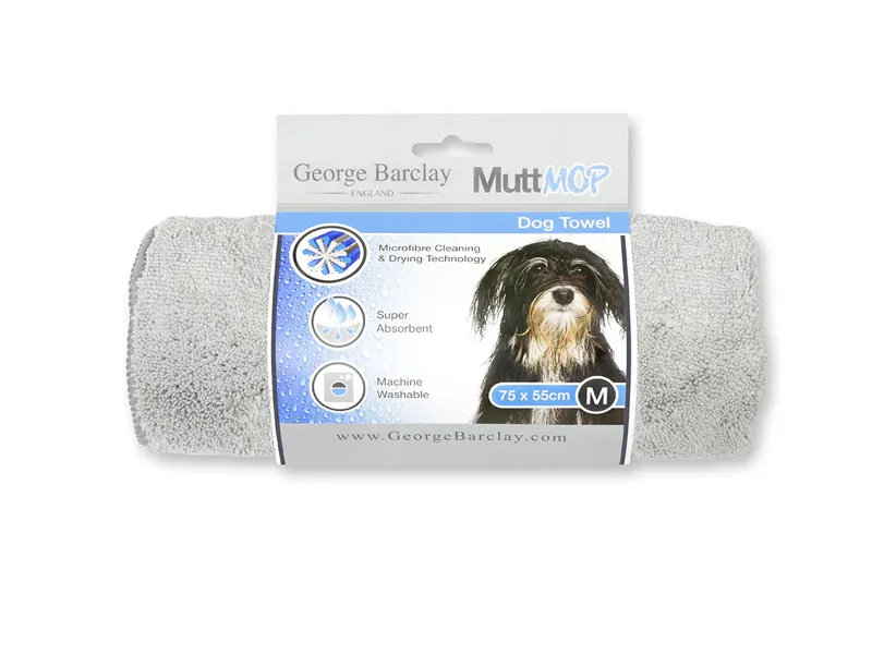 George Barclay MuttMOP Dog Towel Medium